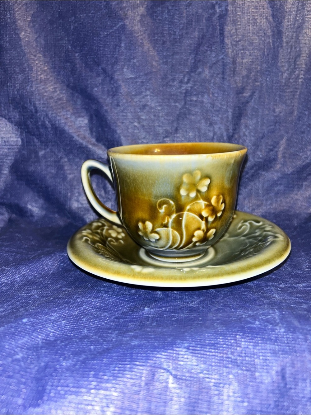 Wade Ireland Irish Porcelain Cup and Saucer Set